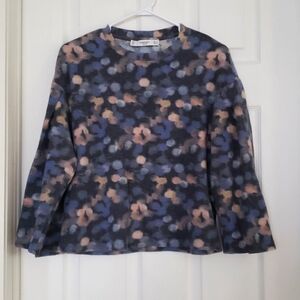 Mango Fleece Wide Sleeve Top